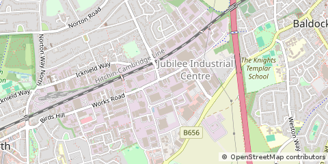 Map of Letchworth Garden City
