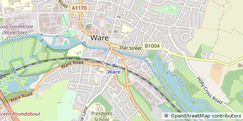 Map of Ware