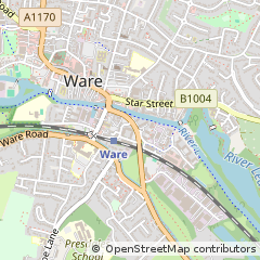 Map of Ware