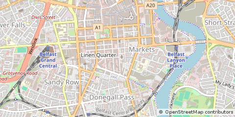Map of Belfast