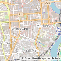 Map of Belfast