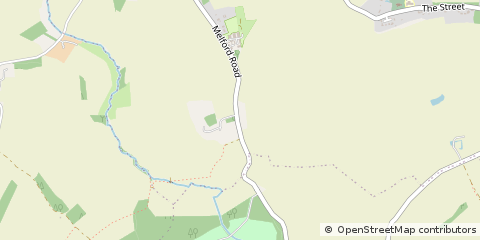 Map of Bury ST. Edmunds, Suffolk