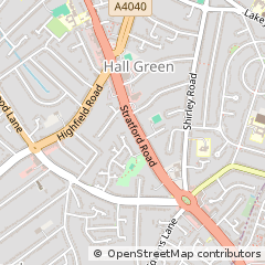 Map of Birmingham