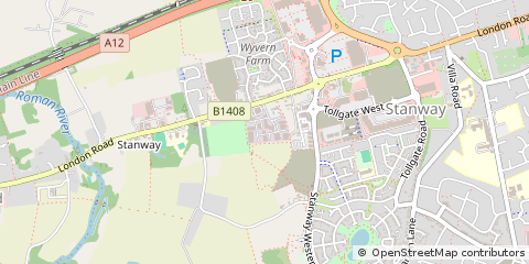 Map of Colchester