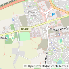 Map of Colchester