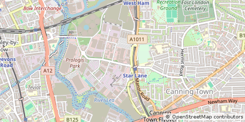 Map of Rainham