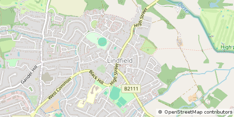 Map of Haywards Heath