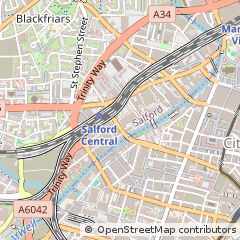 Map of Manchester