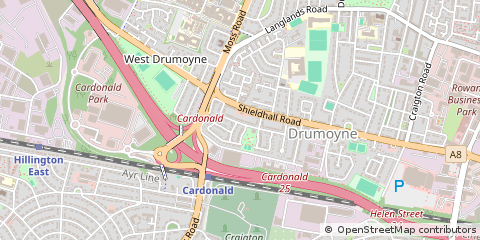 Map of Glasgow
