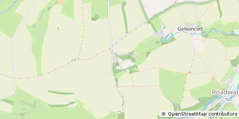 Map of Minehead, Somerset