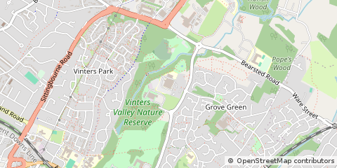 Map of Maidstone