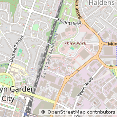 Map of Welwyn Garden City