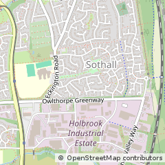 Map of Sheffield