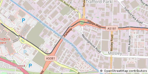 Map of Manchester