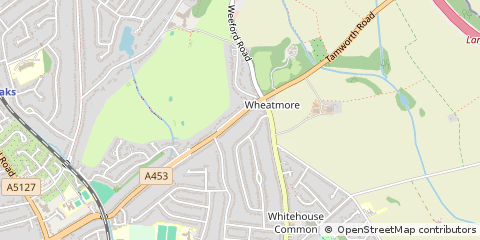 Map of West Midlands