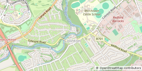 Map of Edinburgh