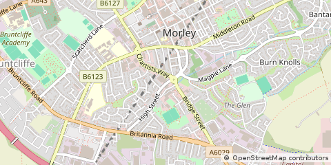 Map of Leeds