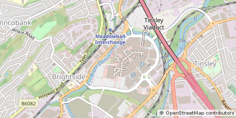 Map of Sheffield