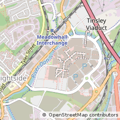 Map of Sheffield
