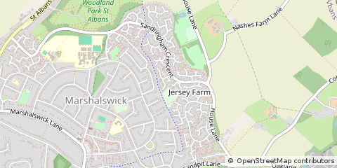 Map of ST. Albans