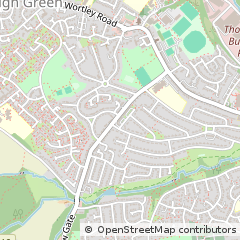 Map of Sheffield