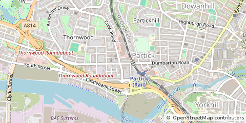 Map of Glasgow