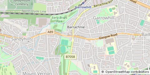 Map of Glasgow