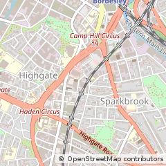 Map of Birmingham