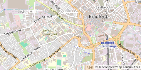 Map of Bradford