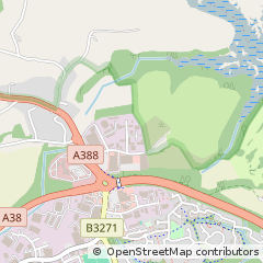 Map of Saltash, Cornwall