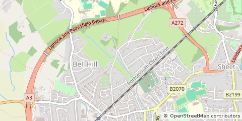 Map of Petersfield