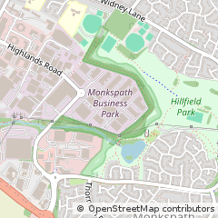 Map of Solihull