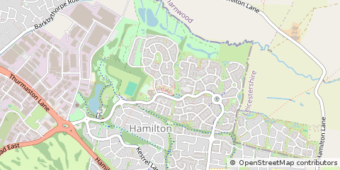 Map of Leicester