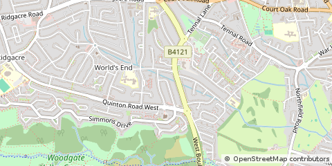 Map of Birmingham