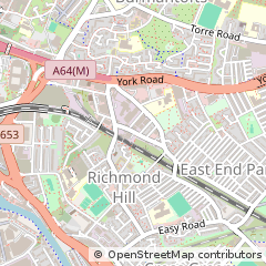 Map of Leeds