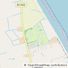 Map of Great Cowden, East Yorkshire