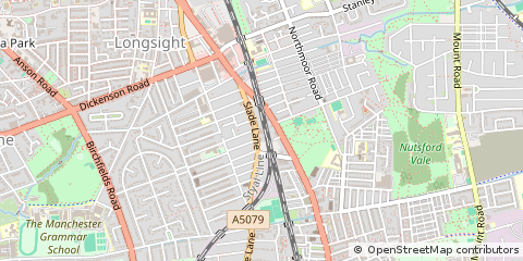 Map of Manchester