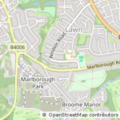 Map of Swindon