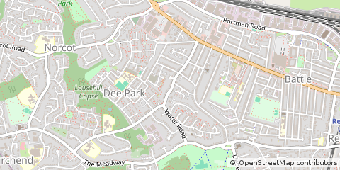 Map of Reading