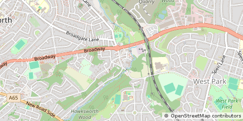 Map of Leeds