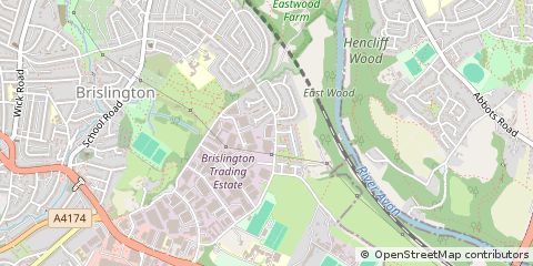 Map of Bristol