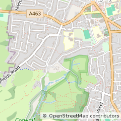 Map of Dudley, West Midlands