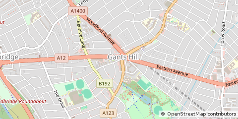 Map of Ilford