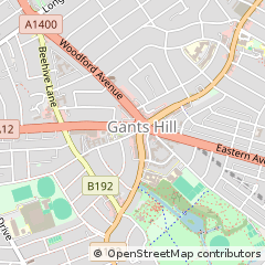 Map of Ilford