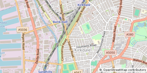 Map of Liverpool