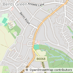 Map of Sheffield