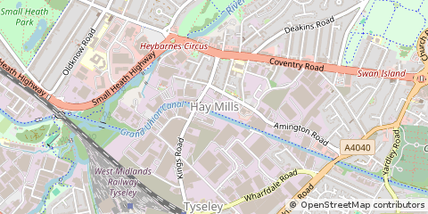 Map of Birmingham