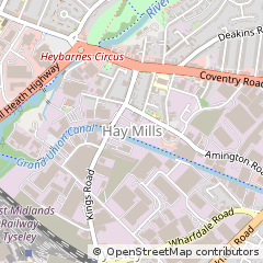 Map of Birmingham