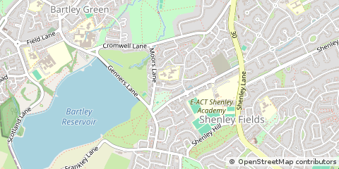 Map of Birmingham