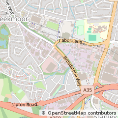 Map of Poole, Dorset